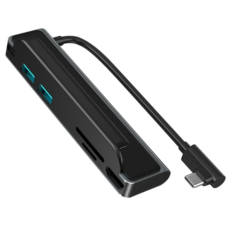 USB C HUB 3,0 87 Вт PD-совместимый конвертер типа C 90 градусов Многофункциональный адаптер с боковым зажимом для Ipad Pro
USB C HUB 3,0 87 Вт PD-совместимый конвертер типа C 90 градусов Многофункциональный адаптер с боковым зажимом для Ipad Pro