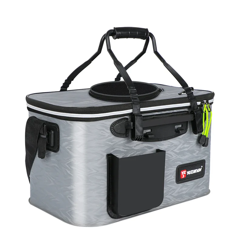 Foldable Fishing Bucket with Thicker EVA Fish Tank Multi-Functional Fishes Storage Box Equipamentos Para Pesca E Camping
Foldable Fishing Bucket with Thicker EVA Fish Tank Multi-Functional Fishes Storage Box Equipamentos Para Pesca E Camping