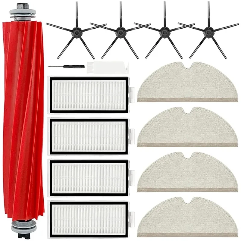 Replacement Parts Main Brush Side Brush HEPA Filter Compatible For Roborock Q7 Q7+ Q7 Max+ Vacuum Cleaner Accessories
Replacement Parts Main Brush Side Brush HEPA Filter Compatible For Roborock Q7 Q7+ Q7 Max+ Vacuum Cleaner Accessories