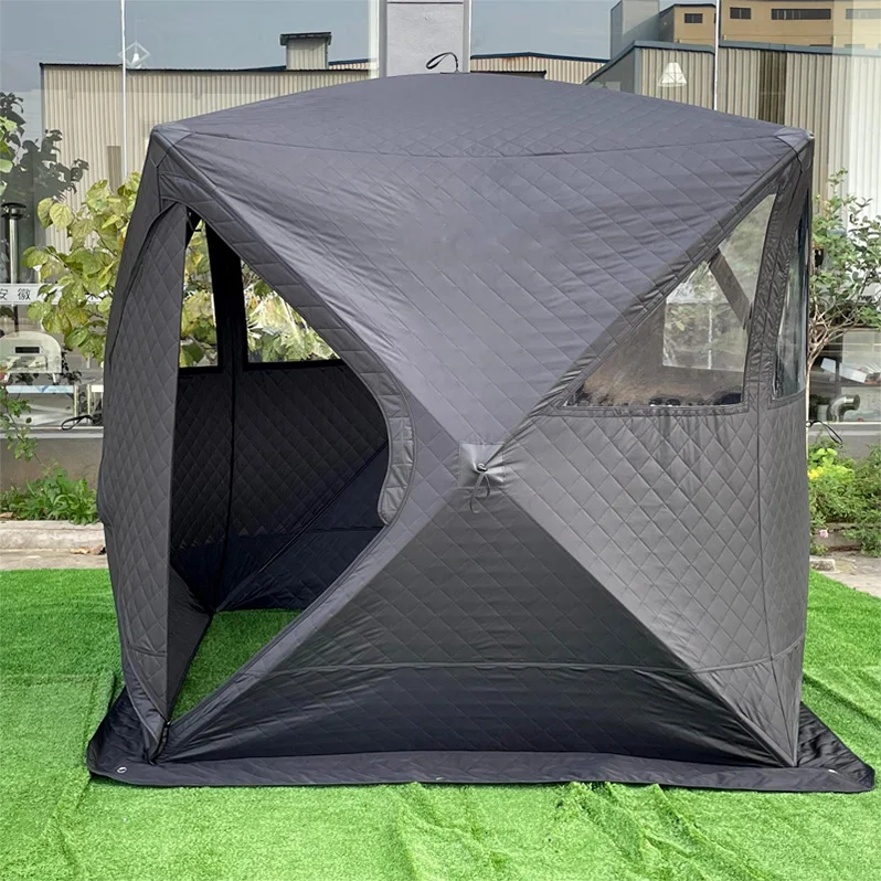 YYHC-Portable automatic 6 person sauna tent Winter outdoor camping 4 season tent custom
YYHC-Portable automatic 6 person sauna tent Winter outdoor camping 4 season tent custom