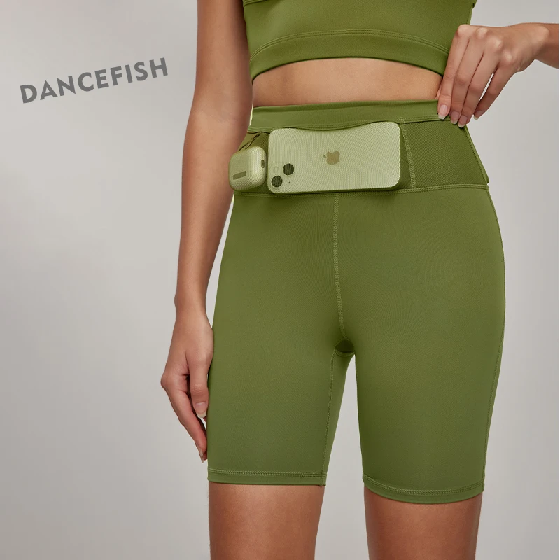 DANCEFISH 360 ° Wrap Waist Bag Sports Casual Leggings Women's Yoga Fitness Shorts
DANCEFISH 360 ° Wrap Waist Bag Sports Casual Leggings Women's Yoga Fitness Shorts