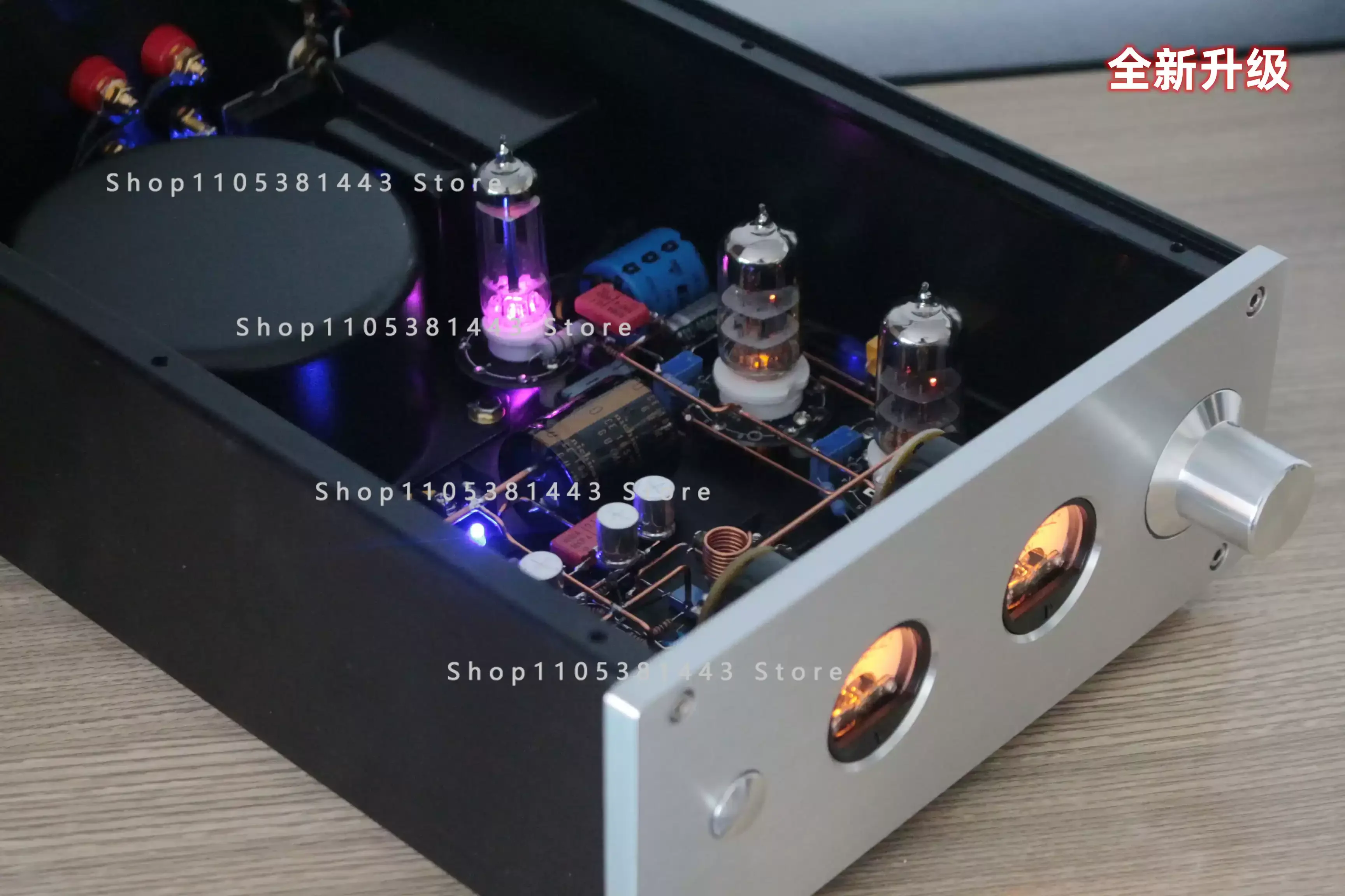 TDA7293 LM3886 6n3 12AX7 VU Meter Transparent Cover Warm Sound Clear Detail Tube Preamp Solid State Amp
TDA7293 LM3886 6n3 12AX7 VU Meter Transparent Cover Warm Sound Clear Detail Tube Preamp Solid State Amp
