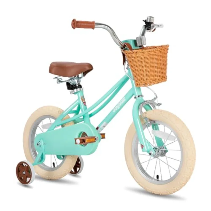 Retro Style Bike for 2-Year-Old Toddlers, Steel Frame, Red, with Kickstand and Adjustable Seat
Retro Style Bike for 2-Year-Old Toddlers, Steel Frame, Red, with Kickstand and Adjustable Seat
