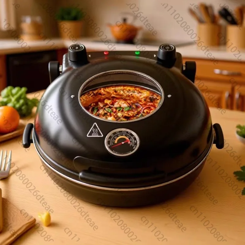Pizza maker Electric cake pan deepened 450℃ pancake pan double-sided heated frying oven crepe maker sandwich bread maker
Pizza maker Electric cake pan deepened 450℃ pancake pan double-sided heated frying oven crepe maker sandwich bread maker
