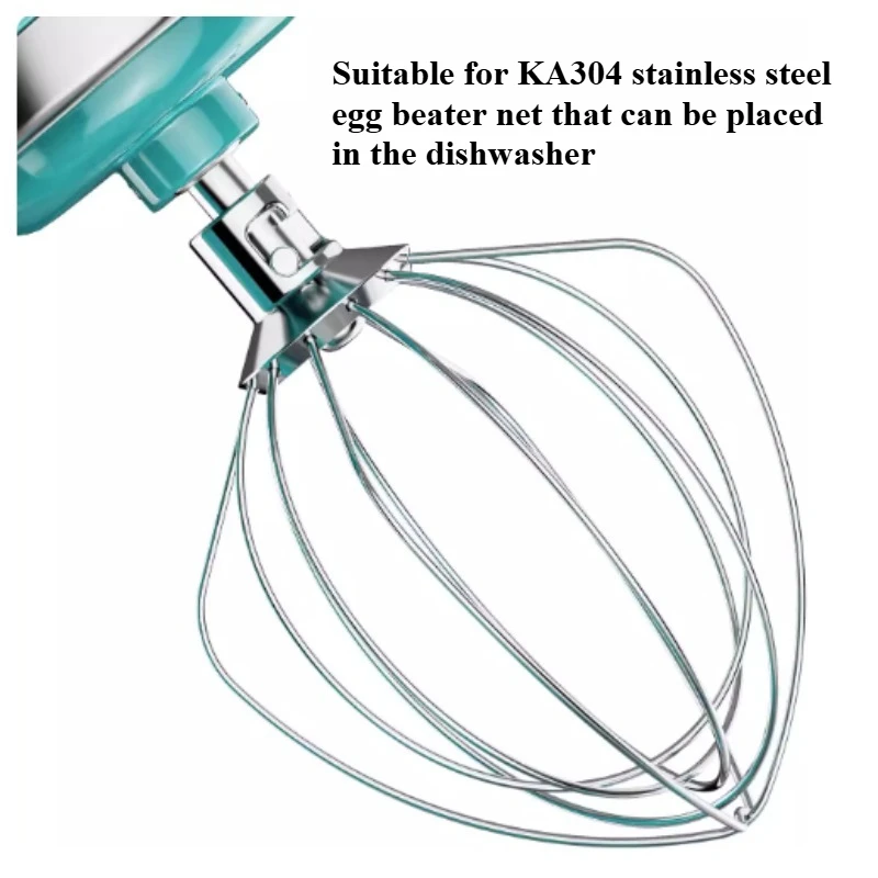 Сетка для взбивания яиц из нержавеющей стали 304 для кухонных комбайнов Kaishanyi 4.5QT-5QT, аксессуары для кухонных комбайнов
Сетка для взбивания яиц из нержавеющей стали 304 для кухонных комбайнов Kaishanyi 4.5QT-5QT, аксессуары для кухонных комбайнов
