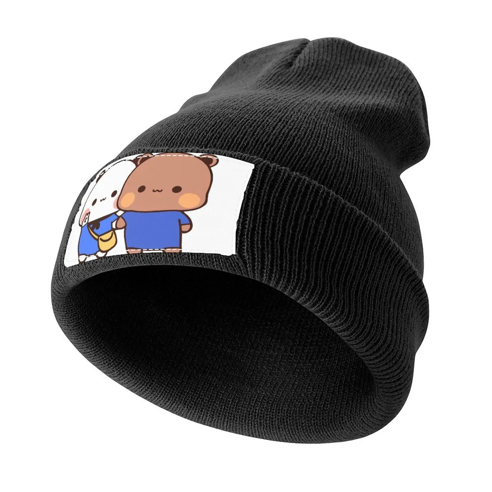 DuDu Bear and BuBu Panda twining in blue Knitted Cap Luxury Cap Hat Man Luxury Baseball For Men Women's
DuDu Bear and BuBu Panda twining in blue Knitted Cap Luxury Cap Hat Man Luxury Baseball For Men Women's