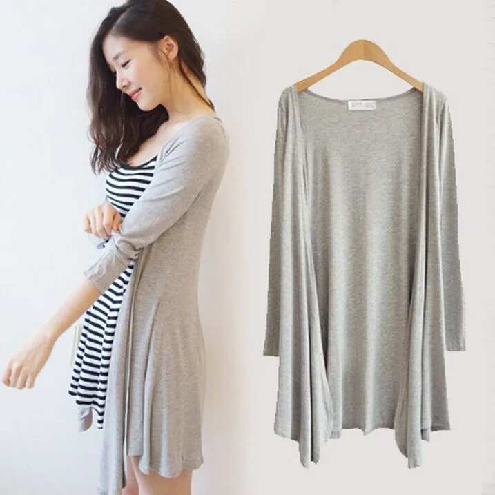 Summer Thin Asymmetrical Long Sleeve Women's Modal Sun Protection Coat Medium Length Open Cardigan Women's Shawl Air Conditio...
Summer Thin Asymmetrical Long Sleeve Women's Modal Sun Protection Coat Medium Length Open Cardigan Women's Shawl Air Conditio...