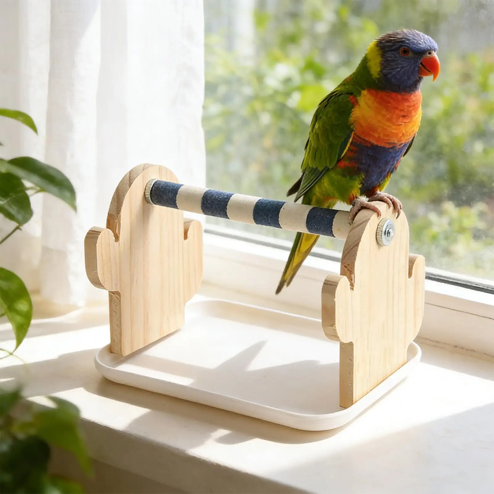 Птичьи окуня для клетки, обогащенные интерактивные игрушки для домашних животных, птичий окунь, подставка, игрушки для попугаев с подносом для стояния, шлифовки лап, скалолазания
Птичьи окуня для клетки, обогащенные интерактивные игрушки для домашних животных, птичий окунь, подставка, игрушки для попугаев с подносом для стояния, шлифовки лап, скалолазания