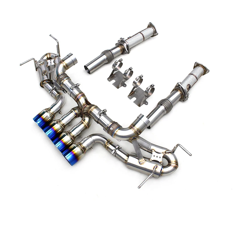 OEM Valve Exhaust Pipes For Chevrolet CORVETTE C8 Z06 2019-2025 Stainless Steel Catback Muffler Free Flow Downpipe
OEM Valve Exhaust Pipes For Chevrolet CORVETTE C8 Z06 2019-2025 Stainless Steel Catback Muffler Free Flow Downpipe