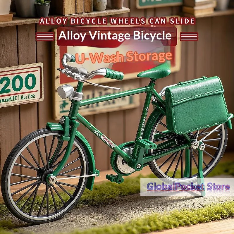 1 Set Simulation Collection Gifts 1:10 Model Mini Retro Alloy Bicycle Diecast Mountain Metal Bike With Inflation Pump Toys
1 Set Simulation Collection Gifts 1:10 Model Mini Retro Alloy Bicycle Diecast Mountain Metal Bike With Inflation Pump Toys