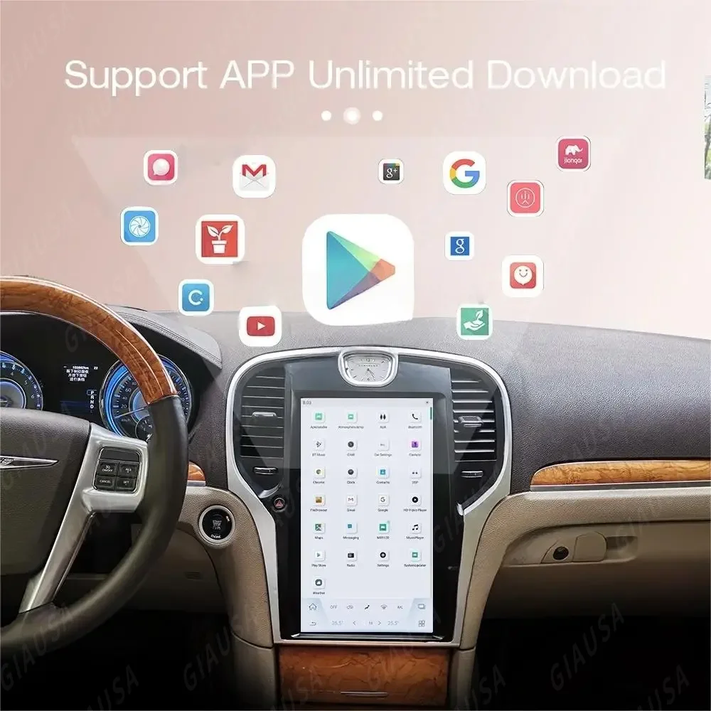 13,6 дюймов для Chrysler 300C 300 300S 2011 2012-2023 Android AUTO CarPlay Автомобильный мультимедийный плеер Стереоприемник Радио GPS 4G WIFI
13,6 дюймов для Chrysler 300C 300 300S 2011 2012-2023 Android AUTO CarPlay Автомобильный мультимедийный плеер Стереоприемник Радио GPS 4G WIFI