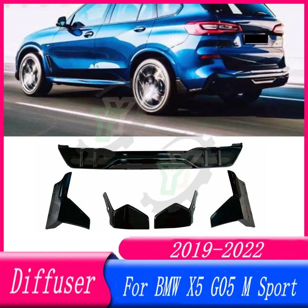 Car Rear Bumper Diffuser Spoiler Lip Splitter Rear Bumper Lip Protector Guard For BMW X5 G05 M-Tech M Sport 2019 2020 2021 2022
Car Rear Bumper Diffuser Spoiler Lip Splitter Rear Bumper Lip Protector Guard For BMW X5 G05 M-Tech M Sport 2019 2020 2021 2022