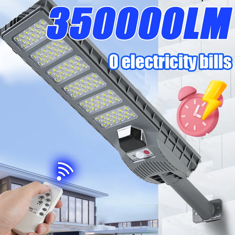 350000LM Super Solar Light for Outdoor Solar Lamp Sunlight Motion Sensor Light Remote Control Waterproof Street Wall Yard Lamp 
350000LM Super Solar Light for Outdoor Solar Lamp Sunlight Motion Sensor Light Remote Control Waterproof Street Wall Yard Lamp