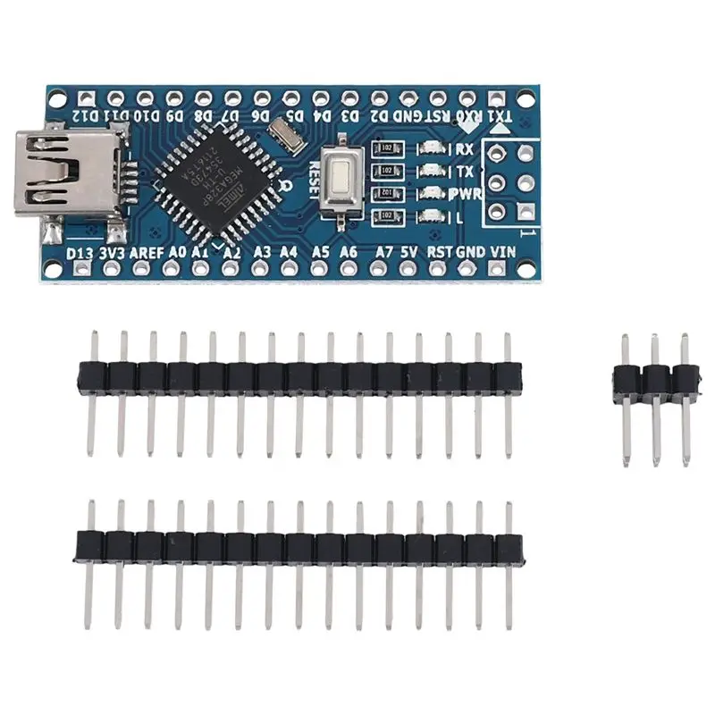 New!USB For Nano V3.0 For Atmega328 16M 5V Micro-Controller CH340G Board For Arduino
New!USB For Nano V3.0 For Atmega328 16M 5V Micro-Controller CH340G Board For Arduino