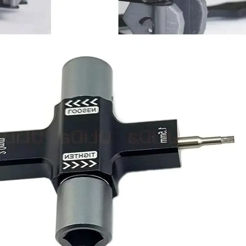 4in1 M5 Ratchet Wrench Socket /w One Way Bearing 1.5 2mm Screwdriver Prop Motor Tool For RC Racing Quadcopter Drone UAV Boat Car
4in1 M5 Ratchet Wrench Socket /w One Way Bearing 1.5 2mm Screwdriver Prop Motor Tool For RC Racing Quadcopter Drone UAV Boat Car