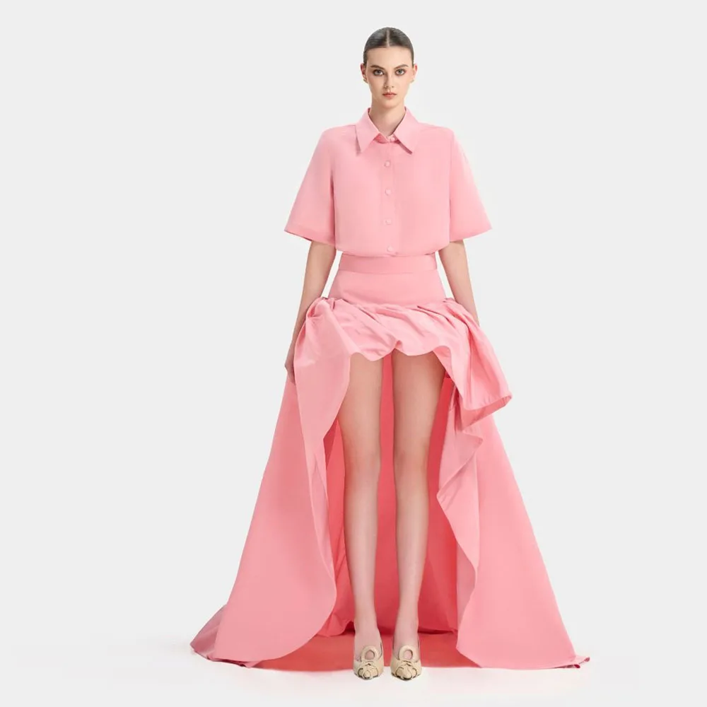 Couture High Low Long Ruched Satin Skirt Zipper Waistband Formal Skirt To Party Female Skirt Just Skirt
Couture High Low Long Ruched Satin Skirt Zipper Waistband Formal Skirt To Party Female Skirt Just Skirt
