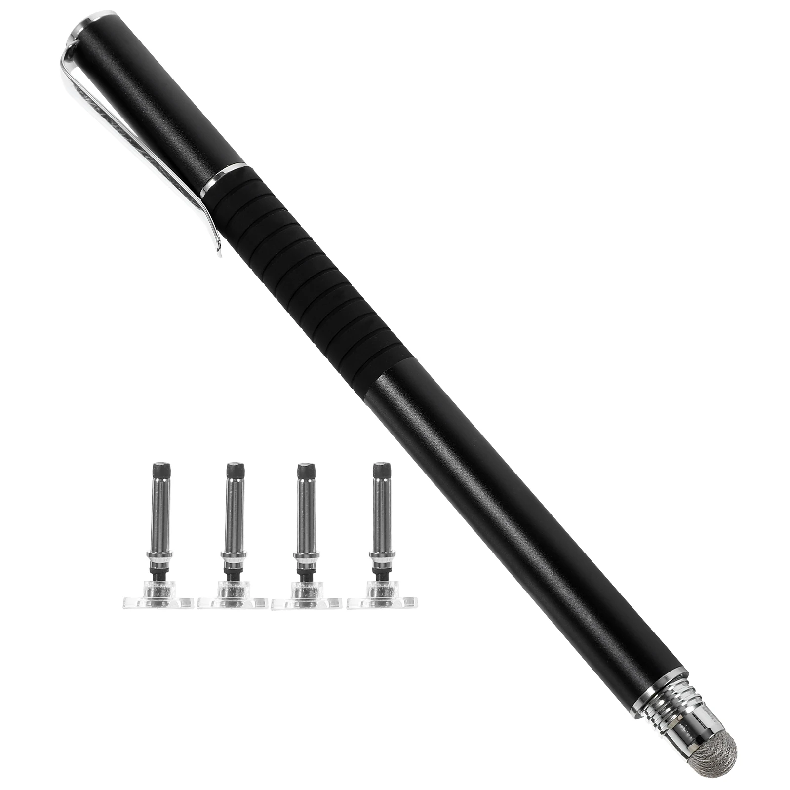 5pcs Capacitive Stylus Pens Set Durable Metal Sensitive Tip Round Silicone Suitable for Tablets Smartphones Touch Screen
5pcs Capacitive Stylus Pens Set Durable Metal Sensitive Tip Round Silicone Suitable for Tablets Smartphones Touch Screen