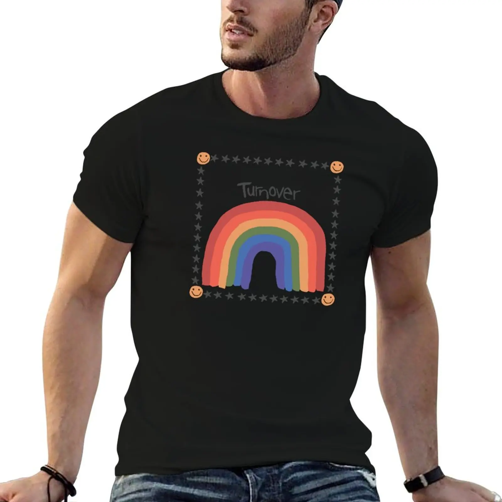 Turnover Rainbow T-Shirt custom t-shirts boys animal print graphic t shirts summer top fruit of the loom mens t shirts
Turnover Rainbow T-Shirt custom t-shirts boys animal print graphic t shirts summer top fruit of the loom mens t shirts