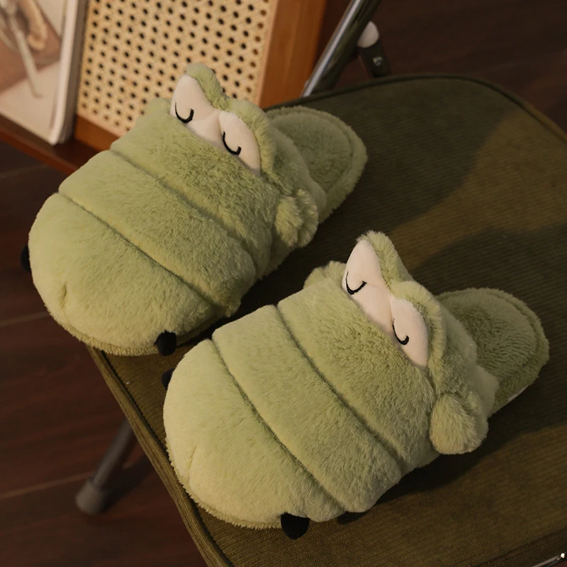 Crocodile Cotton Slippers for Female Winter Wear Cute Cartoon Animal Home Indoor Platform Sliders Warm Couple Plush Shoes
Crocodile Cotton Slippers for Female Winter Wear Cute Cartoon Animal Home Indoor Platform Sliders Warm Couple Plush Shoes