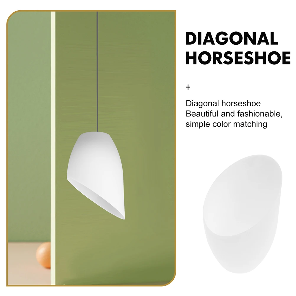 4pcs Horseshoe Lamp Cover Plastic Replacement Shade For Floor Table Wall Pendant Lights Simple Durable Light Shade Cover
4pcs Horseshoe Lamp Cover Plastic Replacement Shade For Floor Table Wall Pendant Lights Simple Durable Light Shade Cover