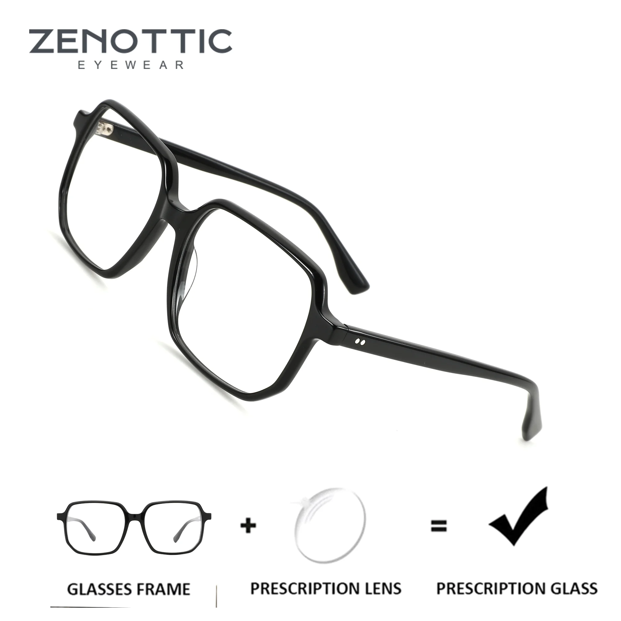 Винтажные квадратные очки ZENOTTIC из ацетата для женщин, прогрессивные оптические очки с линзами для коррекции близорукости по рецепту
Винтажные квадратные очки ZENOTTIC из ацетата для женщин, прогрессивные оптические очки с линзами для коррекции близорукости по рецепту