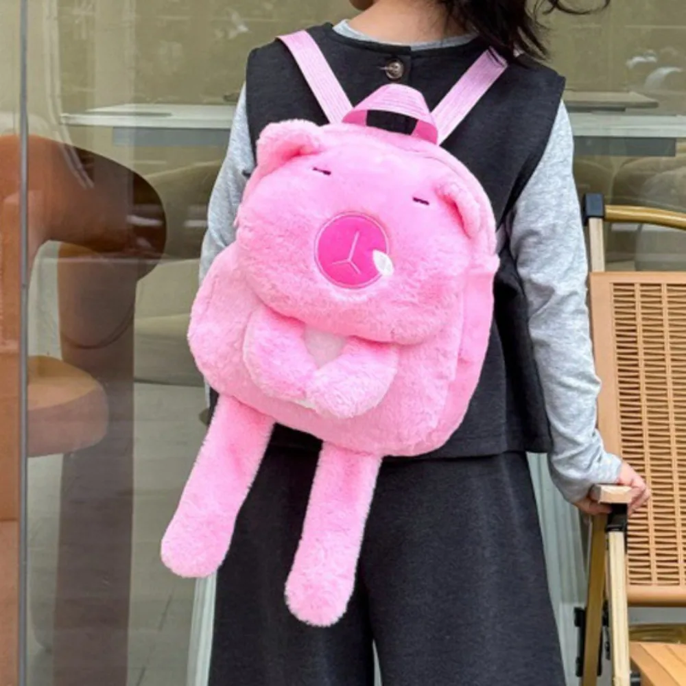 Brown Long Leg Capybara Plush Backpack Cartoon Animal Capybara Plush Bag Zipper Large Capacity Cute Shoulder Bag School
Brown Long Leg Capybara Plush Backpack Cartoon Animal Capybara Plush Bag Zipper Large Capacity Cute Shoulder Bag School