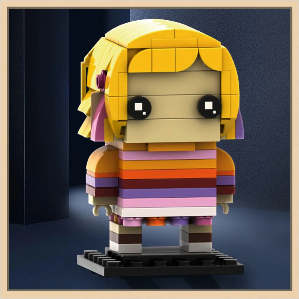 Moc-134980 Brickheadz Building Blocks Wednesday Anime Movie game character model Creative gift Building Blocks Set
Moc-134980 Brickheadz Building Blocks Wednesday Anime Movie game character model Creative gift Building Blocks Set