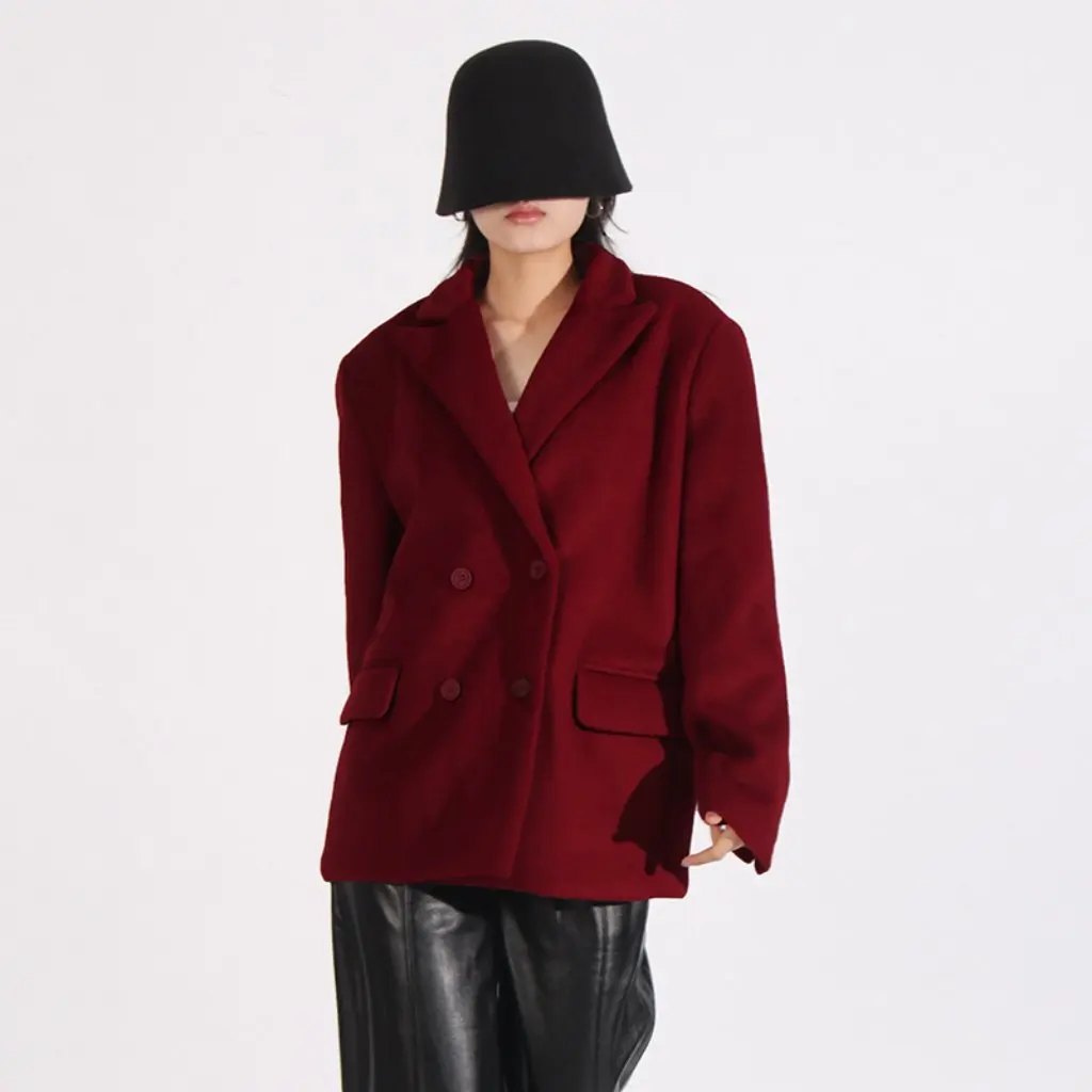 Женская твидовая приталенная куртка, элитный корейский модный повседневный однотонный шерстяной костюм, осенний тренд
Женская твидовая приталенная куртка, элитный корейский модный повседневный однотонный шерстяной костюм, осенний тренд