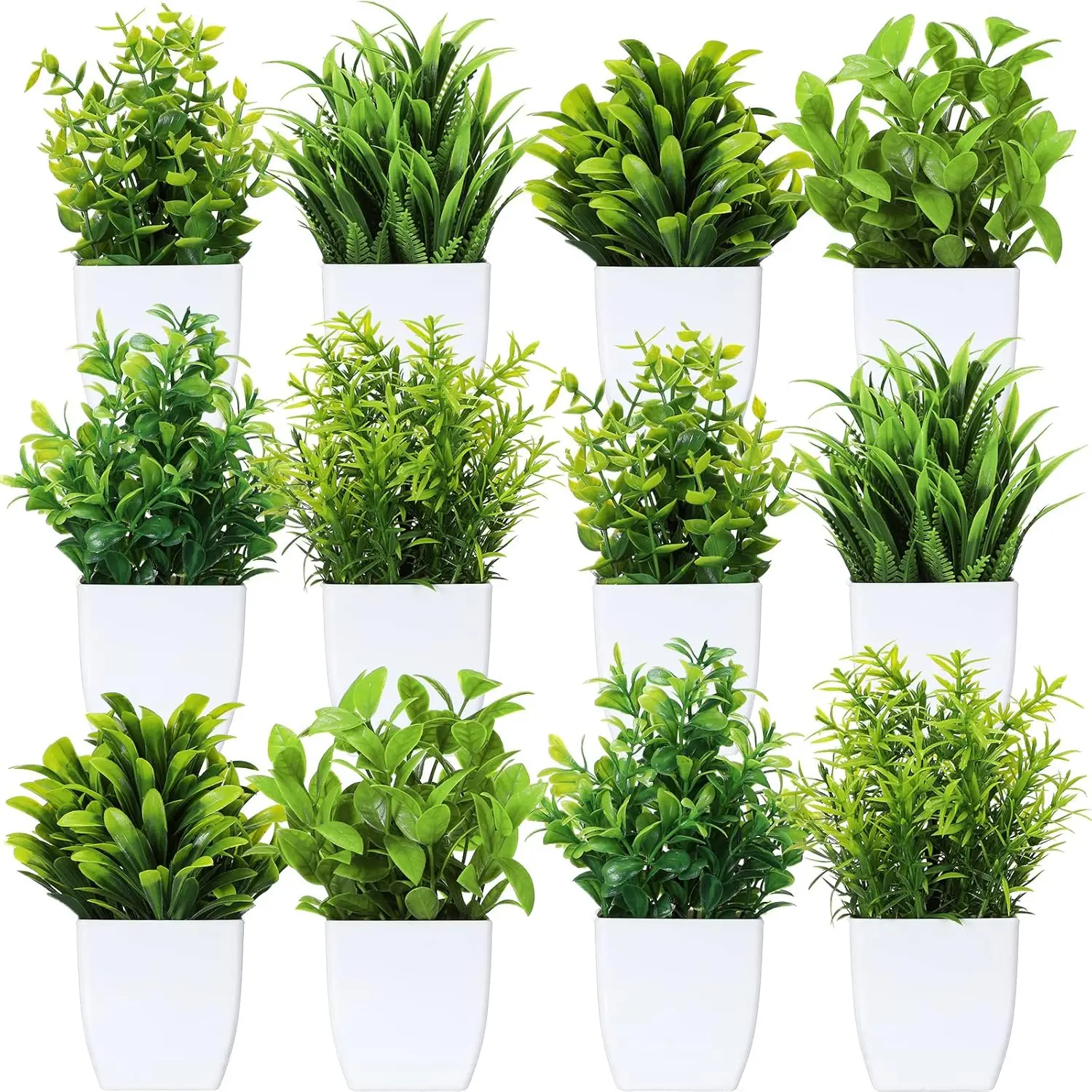 12 Pcs Mini Artificial Plants for Home Office Desk Decor
12 Pcs Mini Artificial Plants for Home Office Desk Decor