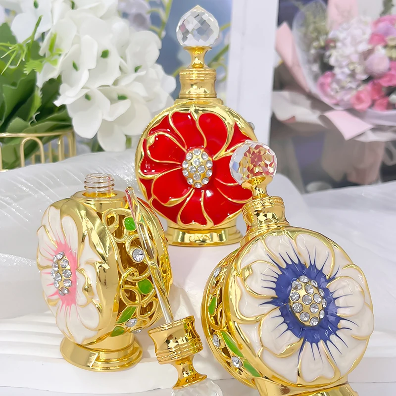 1Pc 12ML Dubai MiddleEast Desert Flower Thickened Glass Essence Perfume Bottle Olive Essential Oil Storage Empty Bottle
1Pc 12ML Dubai MiddleEast Desert Flower Thickened Glass Essence Perfume Bottle Olive Essential Oil Storage Empty Bottle