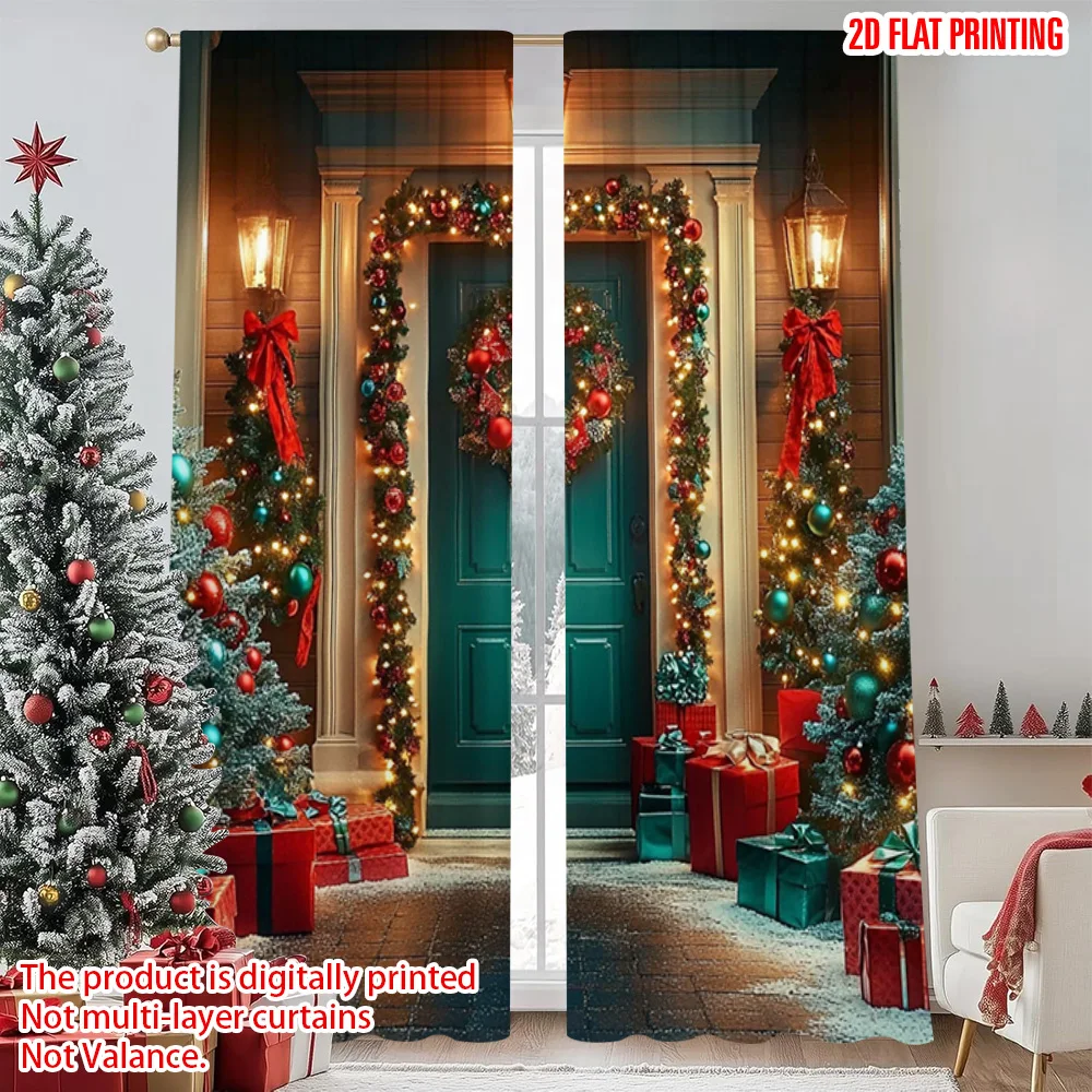 2pcs 2D flat printing Merry Christmas Drapes Christmas6 100% Polyester Without Electricity Spring Party & Holiday Decor Use for
2pcs 2D flat printing Merry Christmas Drapes Christmas6 100% Polyester Without Electricity Spring Party & Holiday Decor Use for
