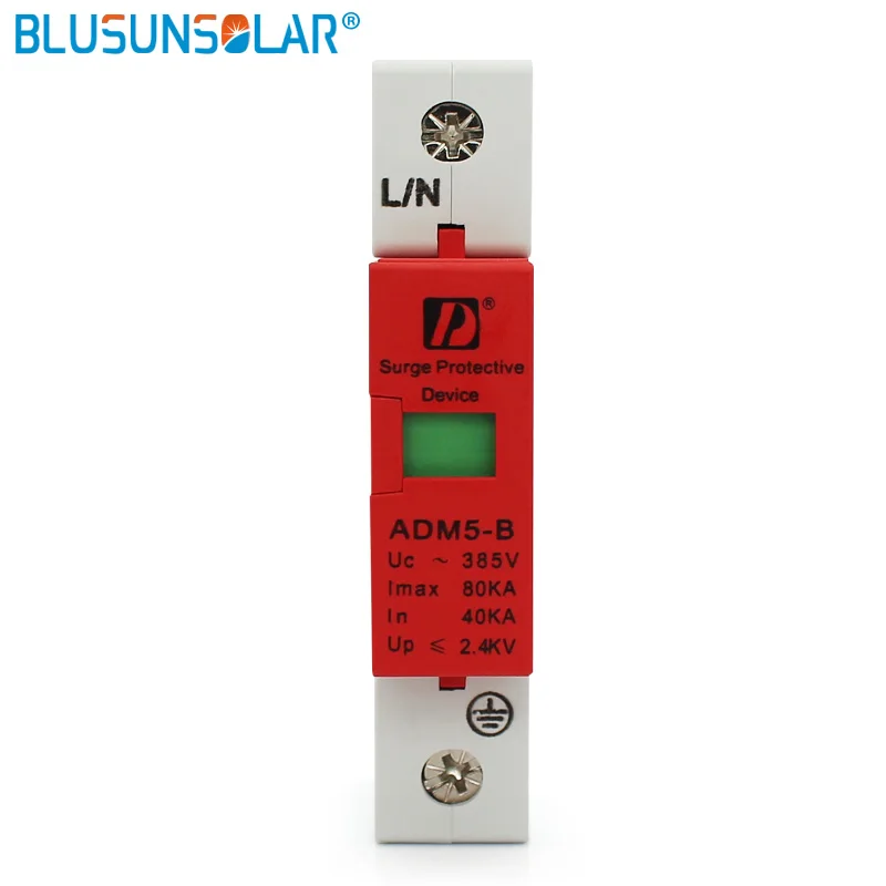 1 PC 1P 80KA 380V AC SPD Household Low-voltage Din Rail 35mm Anti-lightning Surge Protectione Device CE Standard Free Shipping
1 PC 1P 80KA 380V AC SPD Household Low-voltage Din Rail 35mm Anti-lightning Surge Protectione Device CE Standard Free Shipping