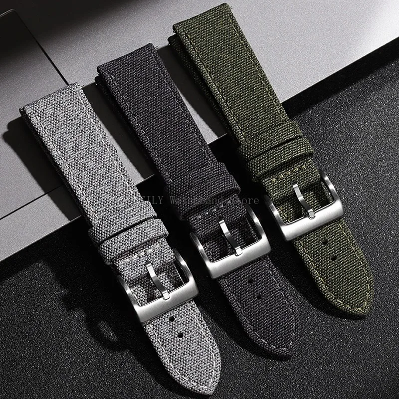 Quick Release Watch Strap Men Women Nylon Leather Band Universal Military Fabric Leather Wristband Army Sport Bracelet 20mm 22mm
Quick Release Watch Strap Men Women Nylon Leather Band Universal Military Fabric Leather Wristband Army Sport Bracelet 20mm 22mm
