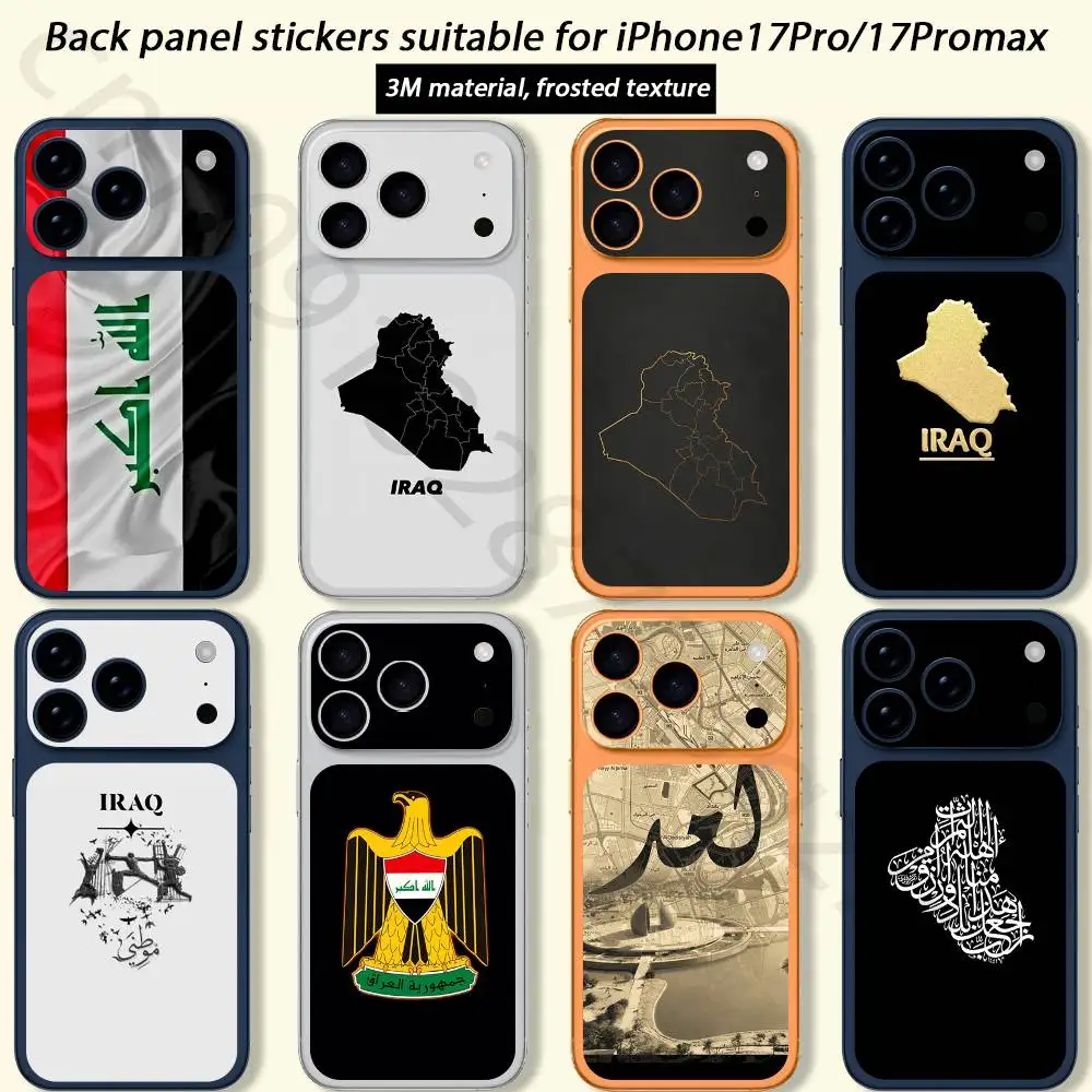 Nation Iraq Flag For iPhone 17 pro Max /17 pro Full Cover Decal Skin Wrap 3D Colorful Rear Protective Sticker Film
Nation Iraq Flag For iPhone 17 pro Max /17 pro Full Cover Decal Skin Wrap 3D Colorful Rear Protective Sticker Film