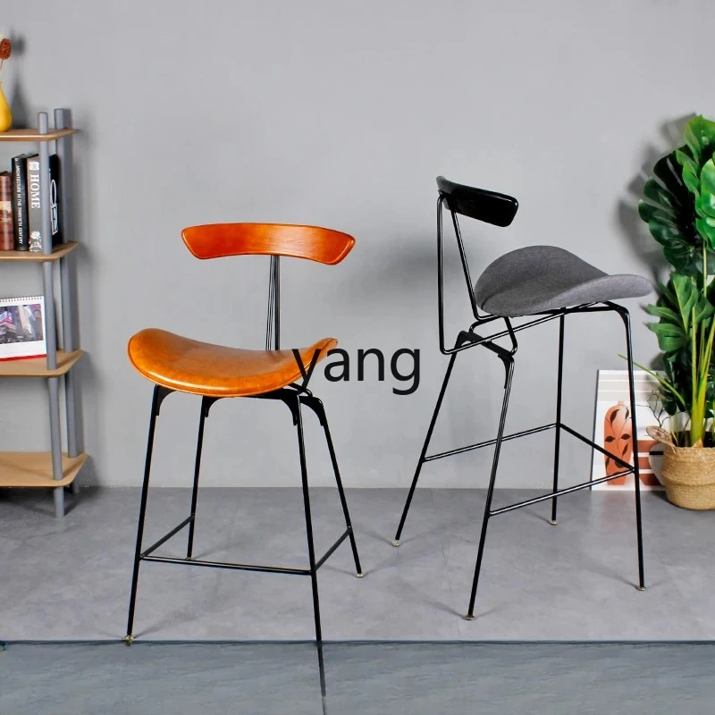 LTT industrial style bar chair retro light luxury high stool home simple backrest bar stool
LTT industrial style bar chair retro light luxury high stool home simple backrest bar stool