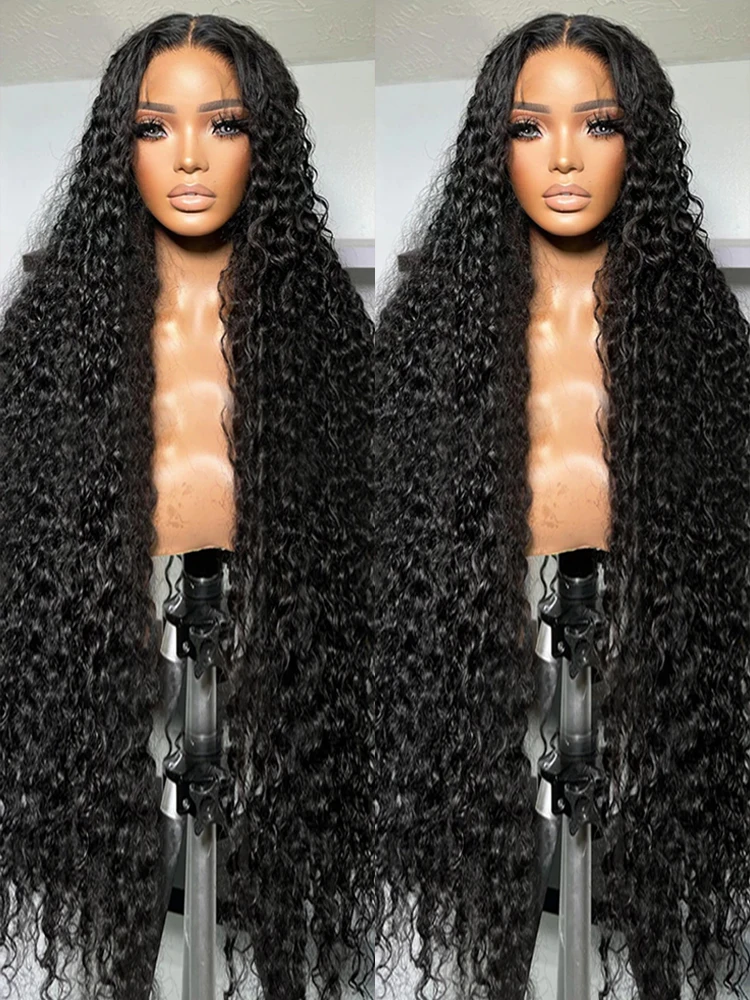 30 Inch Deep Wave Frontal Wig Transparent 13x4 13x6 HD Lace Front Human Hair Wigs Curly Human Hair Lace Frontal Wigs For Women
30 Inch Deep Wave Frontal Wig Transparent 13x4 13x6 HD Lace Front Human Hair Wigs Curly Human Hair Lace Frontal Wigs For Women