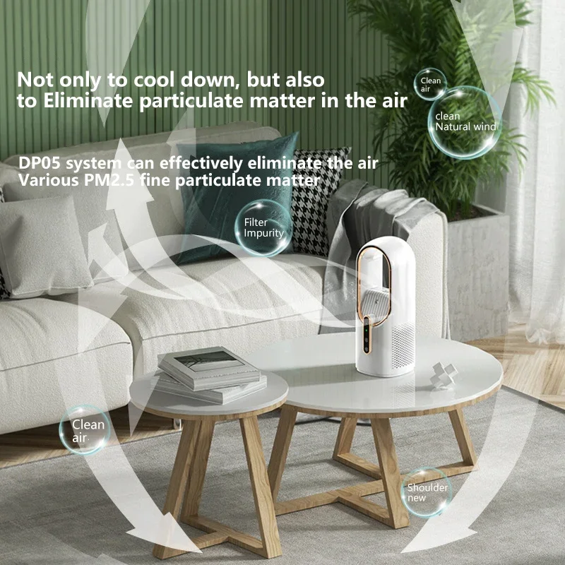 Portable Leafless Air Conditioner Fan Usb Silent Timed 6 Wind Speed Humidification Cooling Led Display For Office Bedroom
Portable Leafless Air Conditioner Fan Usb Silent Timed 6 Wind Speed Humidification Cooling Led Display For Office Bedroom