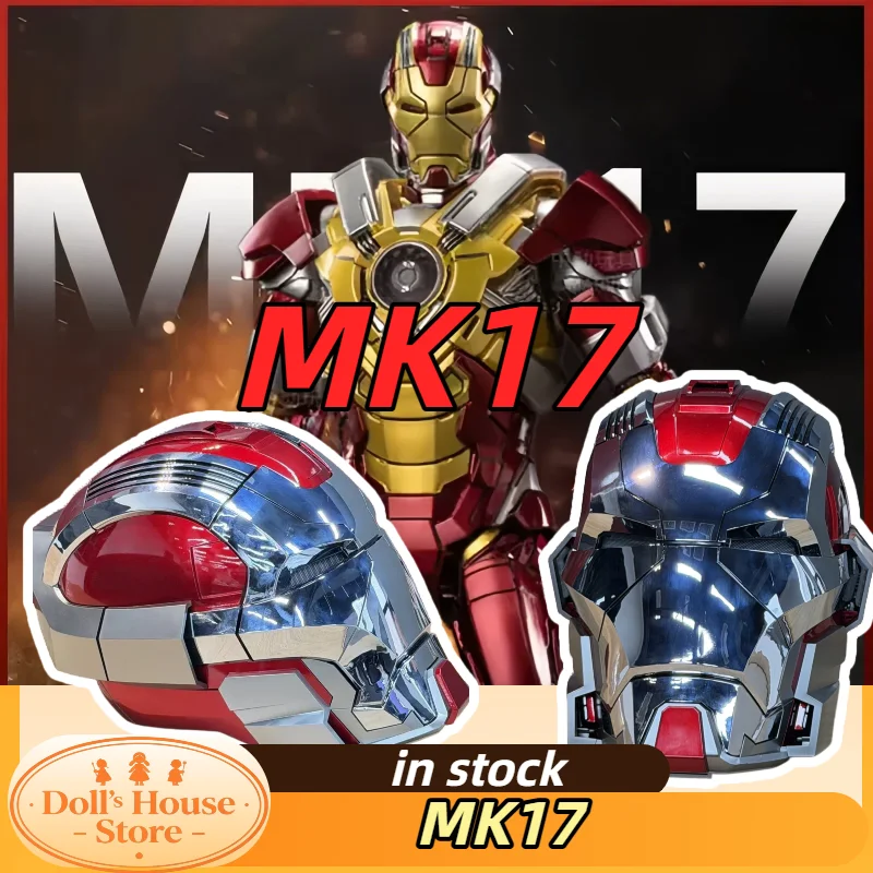 2026 New Marvel Genuine Stock Zhongdong Iron Man Mark Heartbreaker MK17 1:1 Helmet With Voice Control For Lighting Display
2026 New Marvel Genuine Stock Zhongdong Iron Man Mark Heartbreaker MK17 1:1 Helmet With Voice Control For Lighting Display