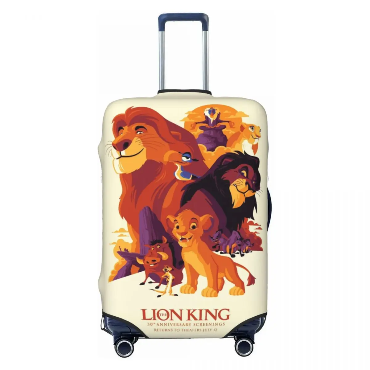 Custom The Lion Anime King Cartoon Travel Luggage Cover Dust Proof Suitcase Cover Protector Fit 18-32 Inch
Custom The Lion Anime King Cartoon Travel Luggage Cover Dust Proof Suitcase Cover Protector Fit 18-32 Inch