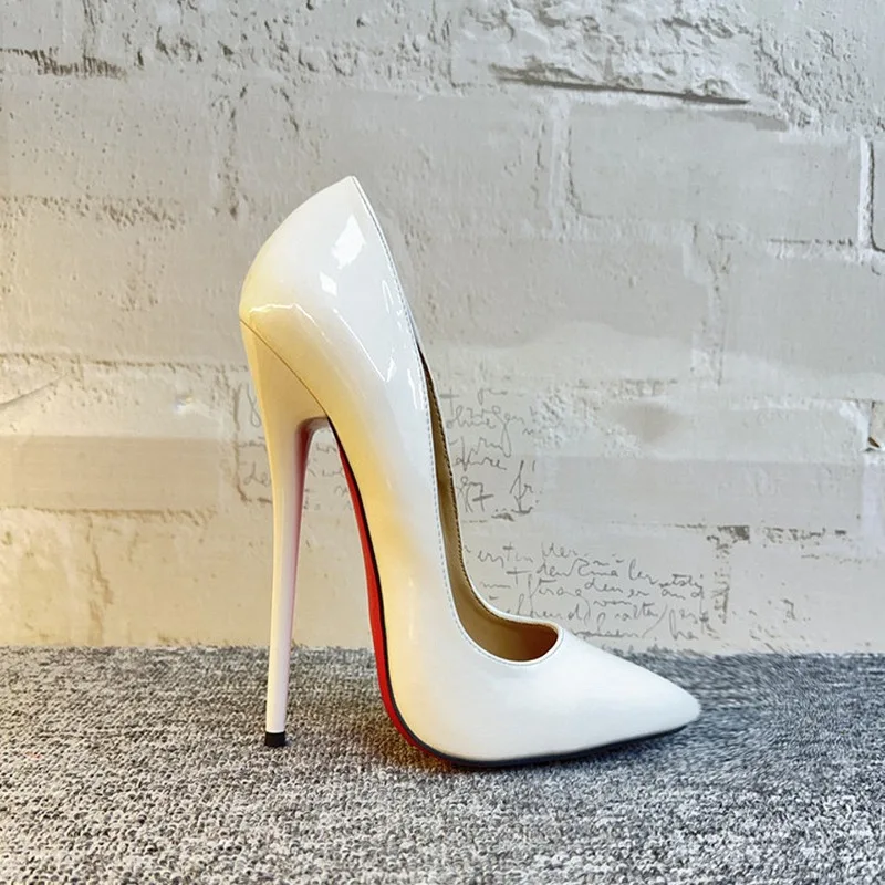 16CM Women's Shoes Exquisite Patent Leather Ultra High Heels for Woman Sexy Model Casual Shoes Designer Shoes Zapatos De Mujer
16CM Women's Shoes Exquisite Patent Leather Ultra High Heels for Woman Sexy Model Casual Shoes Designer Shoes Zapatos De Mujer