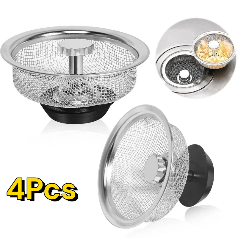 Kitchen Sink Filter Stainless Steel Sink Sewer Mesh Strainers Kitchen Tools Bathroom Floor Drains Hair Catcher Waste Plug Filter
Kitchen Sink Filter Stainless Steel Sink Sewer Mesh Strainers Kitchen Tools Bathroom Floor Drains Hair Catcher Waste Plug Filter