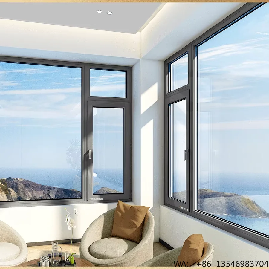 Modern Design Hurricane-Proof Panoramic Fixed Windows Big View Aluminium Glass Picture Windows for Villa House Aluminum Alloy
Modern Design Hurricane-Proof Panoramic Fixed Windows Big View Aluminium Glass Picture Windows for Villa House Aluminum Alloy