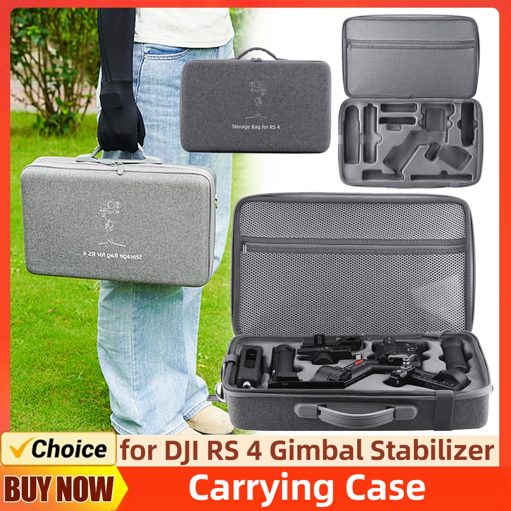 Carrying Case Anti-fall Shoulder Bag Handbag Anti-Scratch Protective Travel Case for DJI RS 4 Gimbal Stabilizer Accessories
Carrying Case Anti-fall Shoulder Bag Handbag Anti-Scratch Protective Travel Case for DJI RS 4 Gimbal Stabilizer Accessories