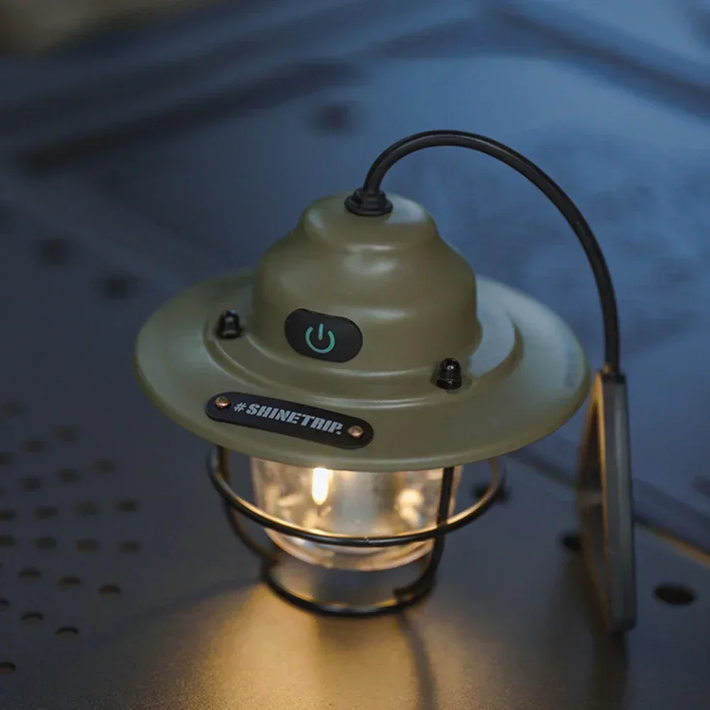 LED Camping Lamp 1200mAh Emergency Light Lantern Stepless Dimming Retro Atmosphere Chandelier Type C Charging for Fishing Hiking
LED Camping Lamp 1200mAh Emergency Light Lantern Stepless Dimming Retro Atmosphere Chandelier Type C Charging for Fishing Hiking