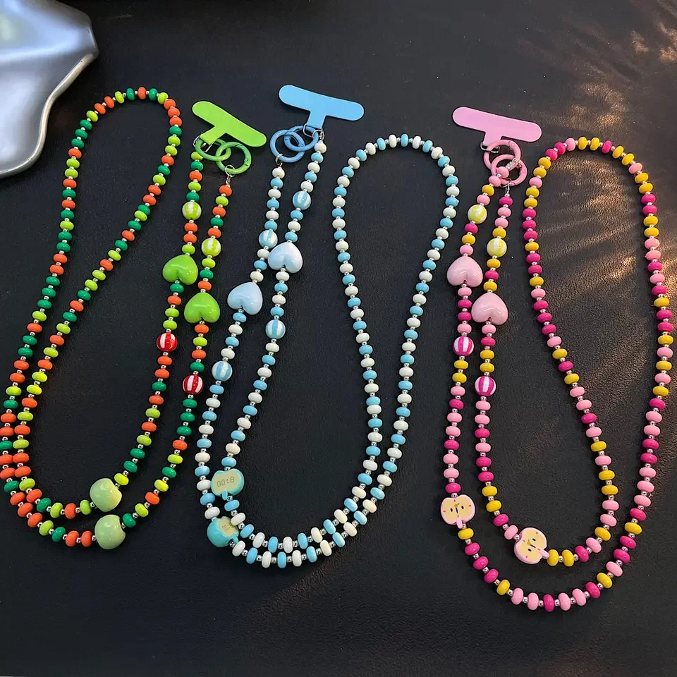New Dopamine Mobile Phone Hanging Rope Cute Long Cross Shoulder Can Carry Handmade Small Beaded Strap Chain
New Dopamine Mobile Phone Hanging Rope Cute Long Cross Shoulder Can Carry Handmade Small Beaded Strap Chain