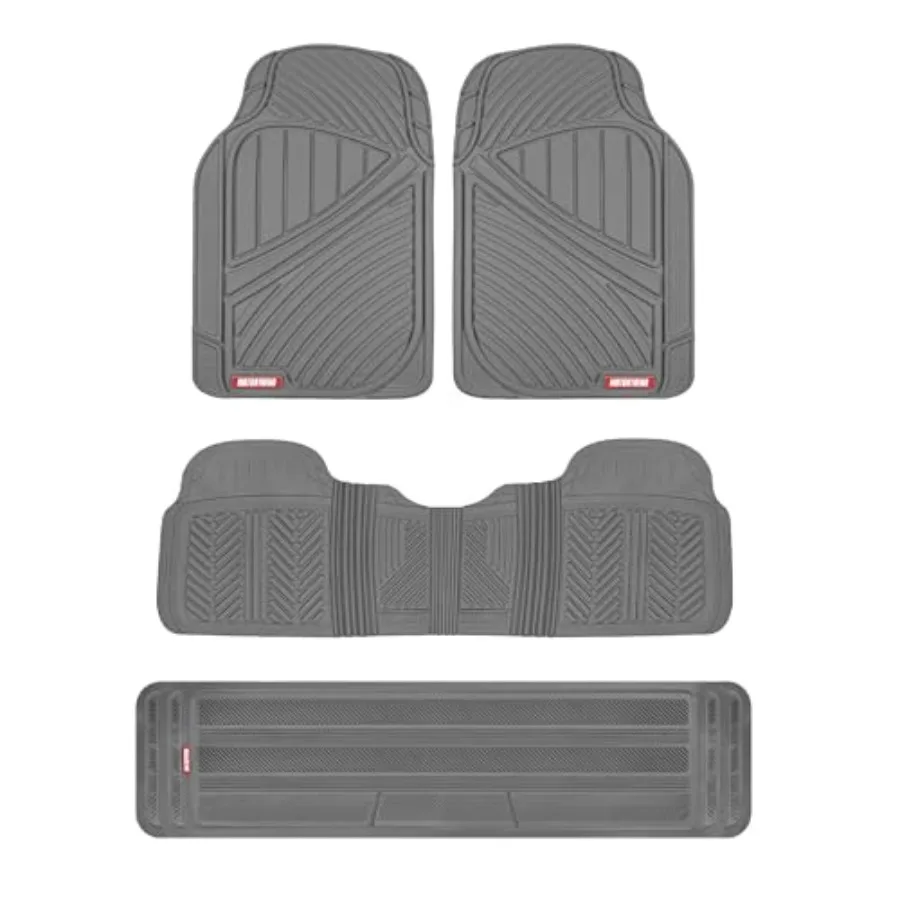 3-Row Heavy Duty Rubber Floor Mats and Liners for Car SUV Van, Front 2nd and 3rd Row Durable Polymerized Latex Full Interior Pr
3-Row Heavy Duty Rubber Floor Mats and Liners for Car SUV Van, Front 2nd and 3rd Row Durable Polymerized Latex Full Interior Pr