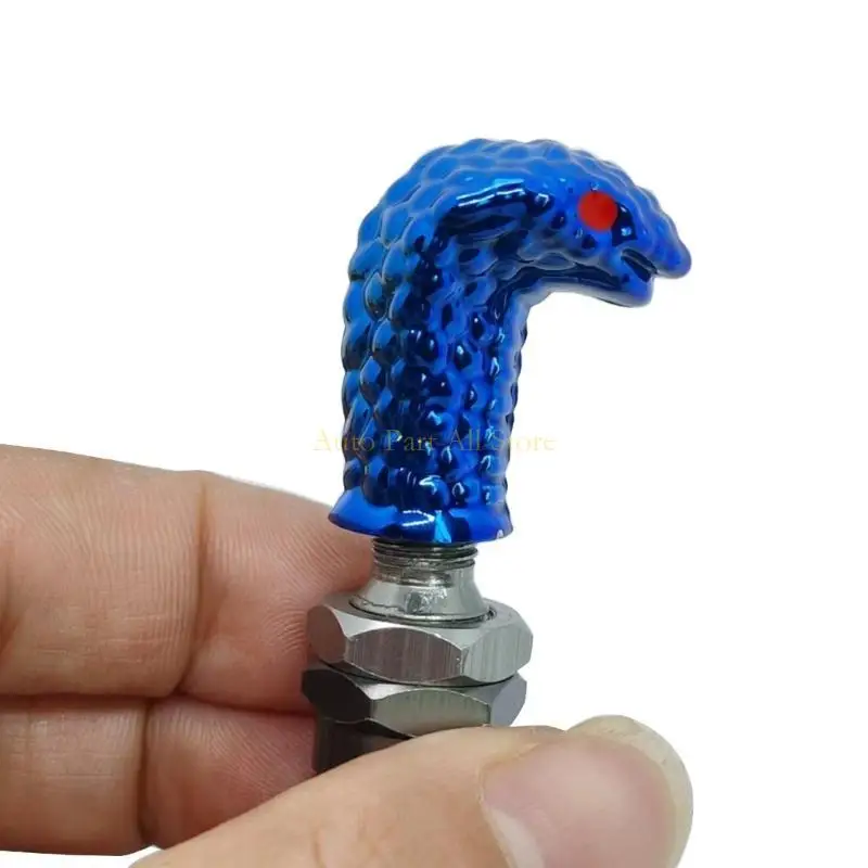 J0MA 4pcs Tire Valves Stem Cover Snake Head Tire Valves Caps Dustproof Air Valves Lids Air Protections for Truck Wheel
J0MA 4pcs Tire Valves Stem Cover Snake Head Tire Valves Caps Dustproof Air Valves Lids Air Protections for Truck Wheel