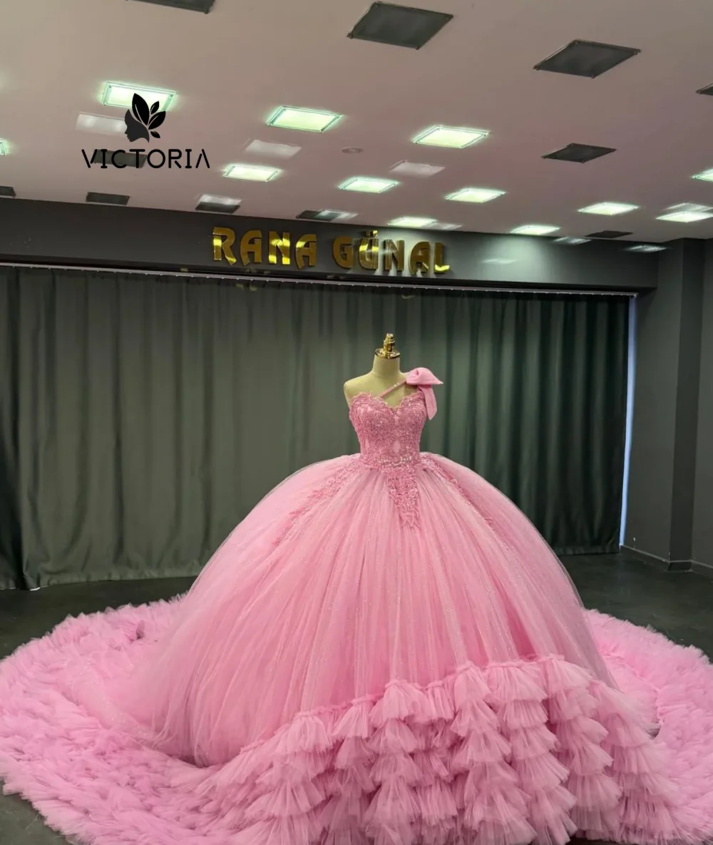 Light Pink Shinny Bow 15 Dress Quinceanera 2026 Beaded Off The Shoulder Ball Gown Quince Dress Formal Occasion Gowns Customized
Light Pink Shinny Bow 15 Dress Quinceanera 2026 Beaded Off The Shoulder Ball Gown Quince Dress Formal Occasion Gowns Customized