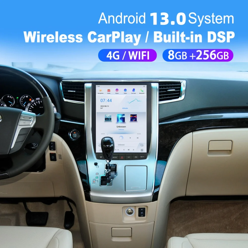 12.1 Inch 8 Core Qualcomm Android Car Multimedia Automotive Radio For Toyota Alphard 20 Series 2007~2014 GPS Navigat Head Unit
12.1 Inch 8 Core Qualcomm Android Car Multimedia Automotive Radio For Toyota Alphard 20 Series 2007~2014 GPS Navigat Head Unit