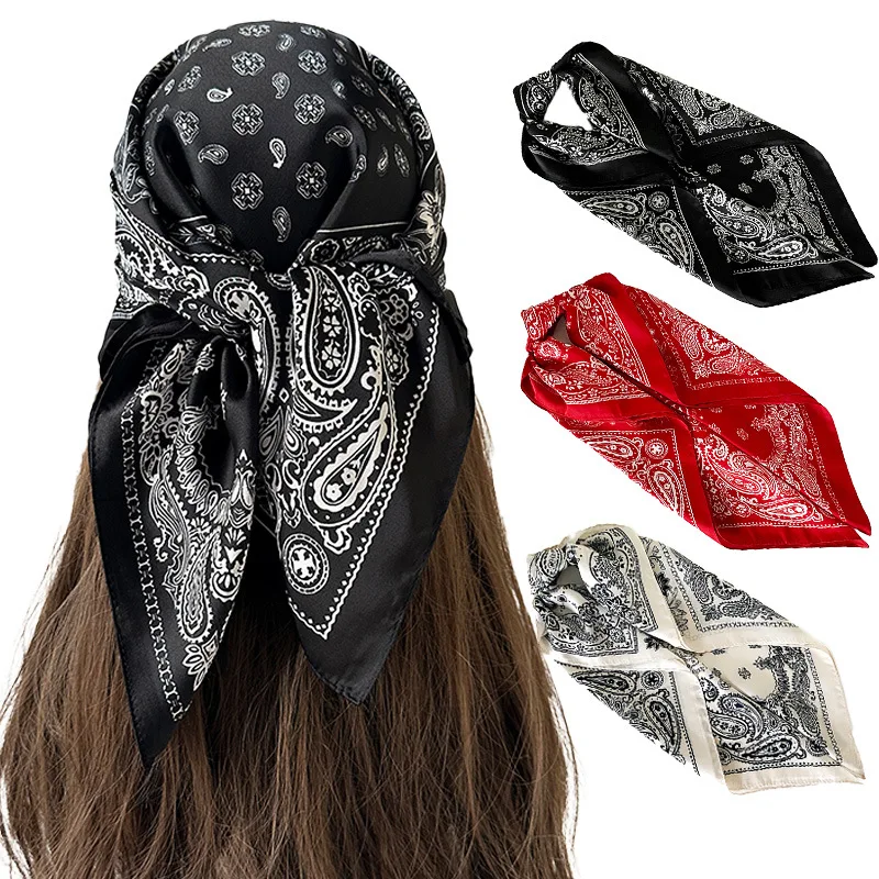 Black White Cashew Flower Square Scarf Headscarf 70cm Headscarf Square Scarf Women's Summer Thin Scarf Neck Scarf Shawl
Black White Cashew Flower Square Scarf Headscarf 70cm Headscarf Square Scarf Women's Summer Thin Scarf Neck Scarf Shawl